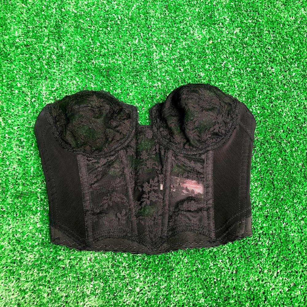 Black Lace Corset